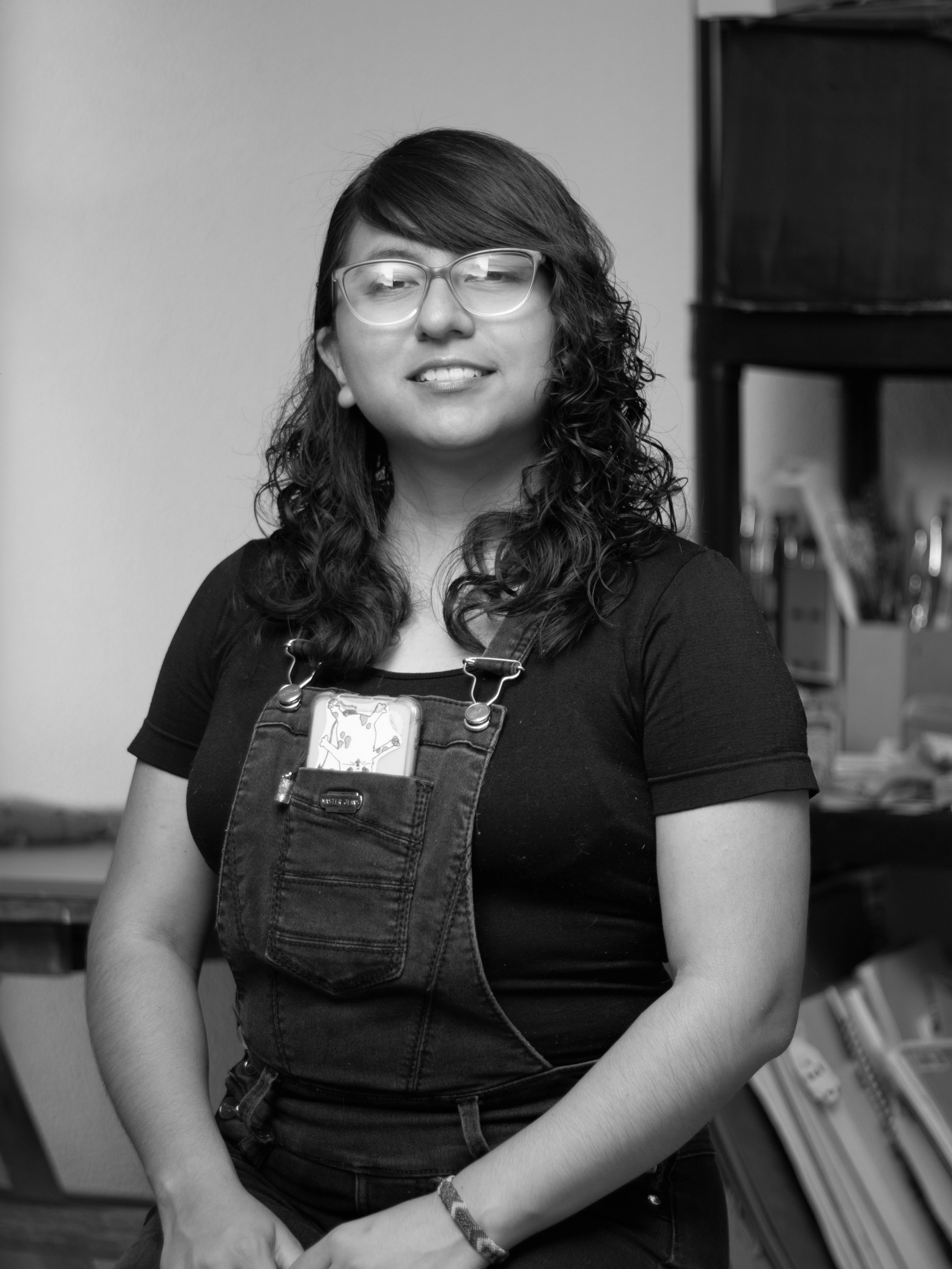 Portrait of Angélica Cruz, Front-end Developer